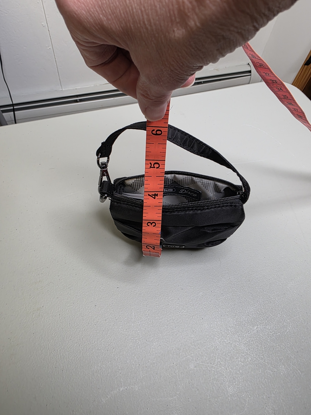 lug Black Quilted Mini Wristlet Pouch - Picture 5 of 8